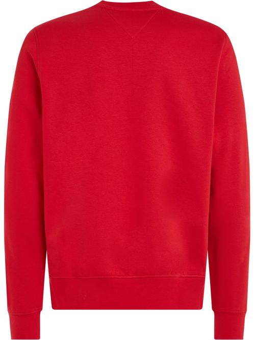 Sudadera de cuello redondo con logo bordado